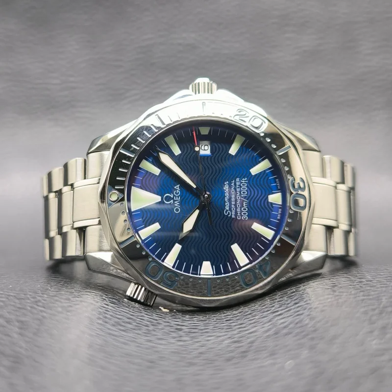 Seamaster Diver 300M Automatic 41 Stainless Steel / Electric Blue / Bracelet