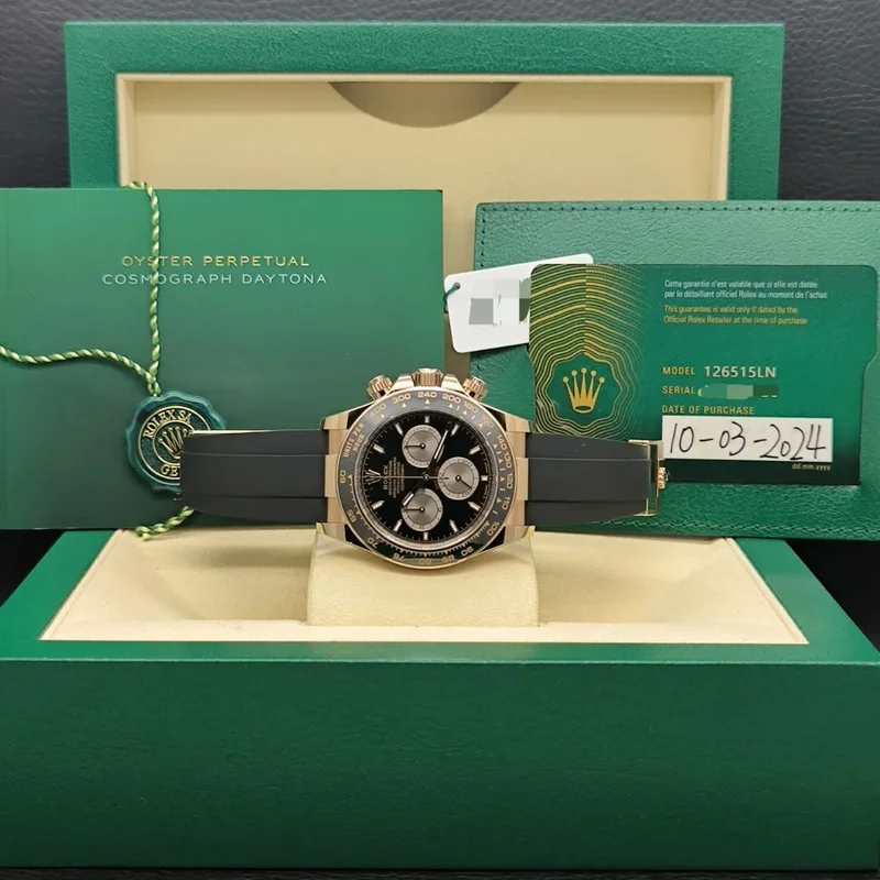 Thumb Cosmograph Daytona Everose - Cerachrom / Black - Sundust / Oysterflex