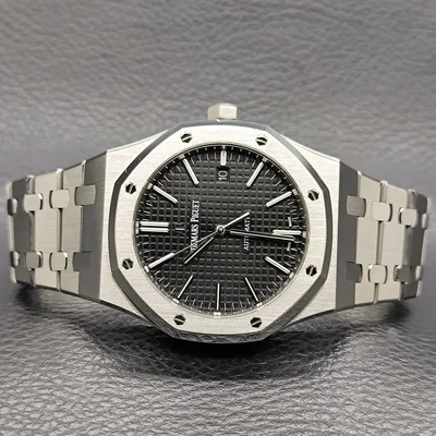 Royal Oak 15400 Stainless Steel / Black