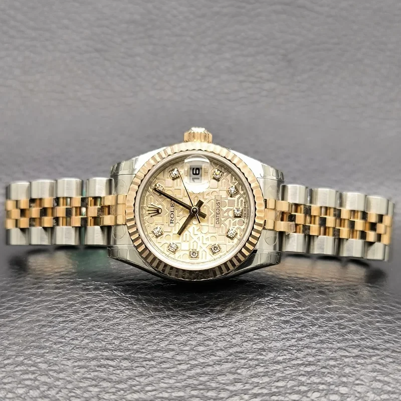 Lady-Datejust 26 Rolesor Everose Fluted Pink Jubilee