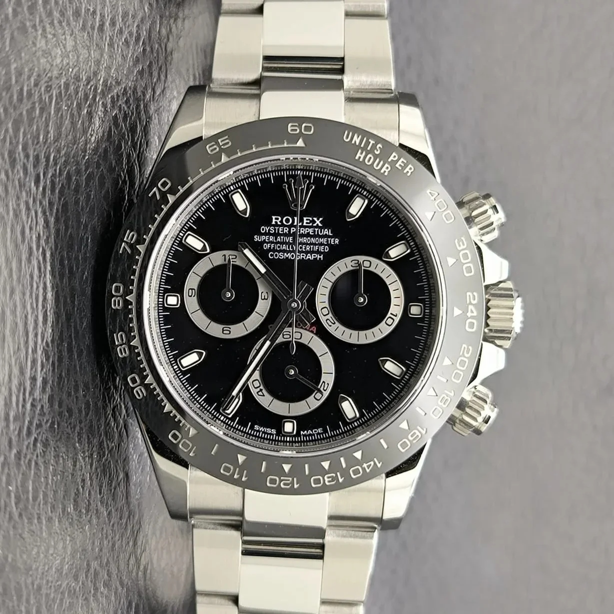 Cosmograph Daytona Steel / Cerachrom / Black