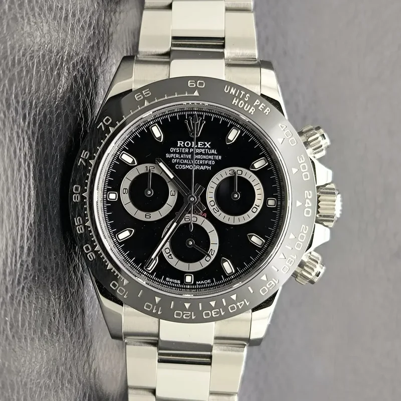 Cosmograph Daytona Steel / Cerachrom / Black
