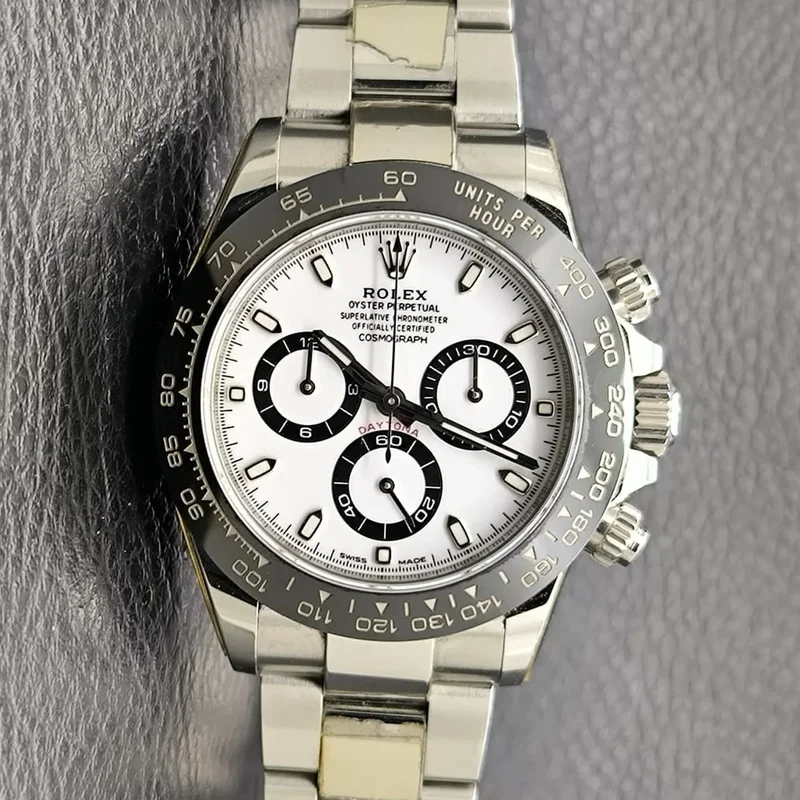 Cosmograph Daytona Steel / Cerachrom / White