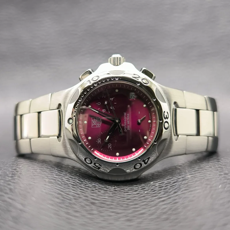 Kirium 34 Quartz Stainless Steel / Purple