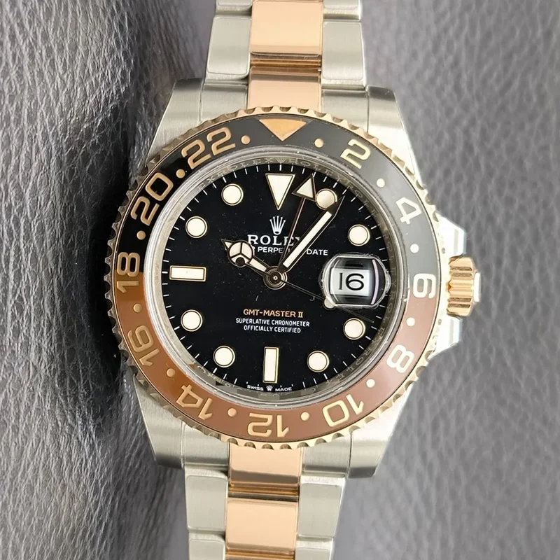 GMT-Master II Stainless Steel / Everose / CHNR / Oyster