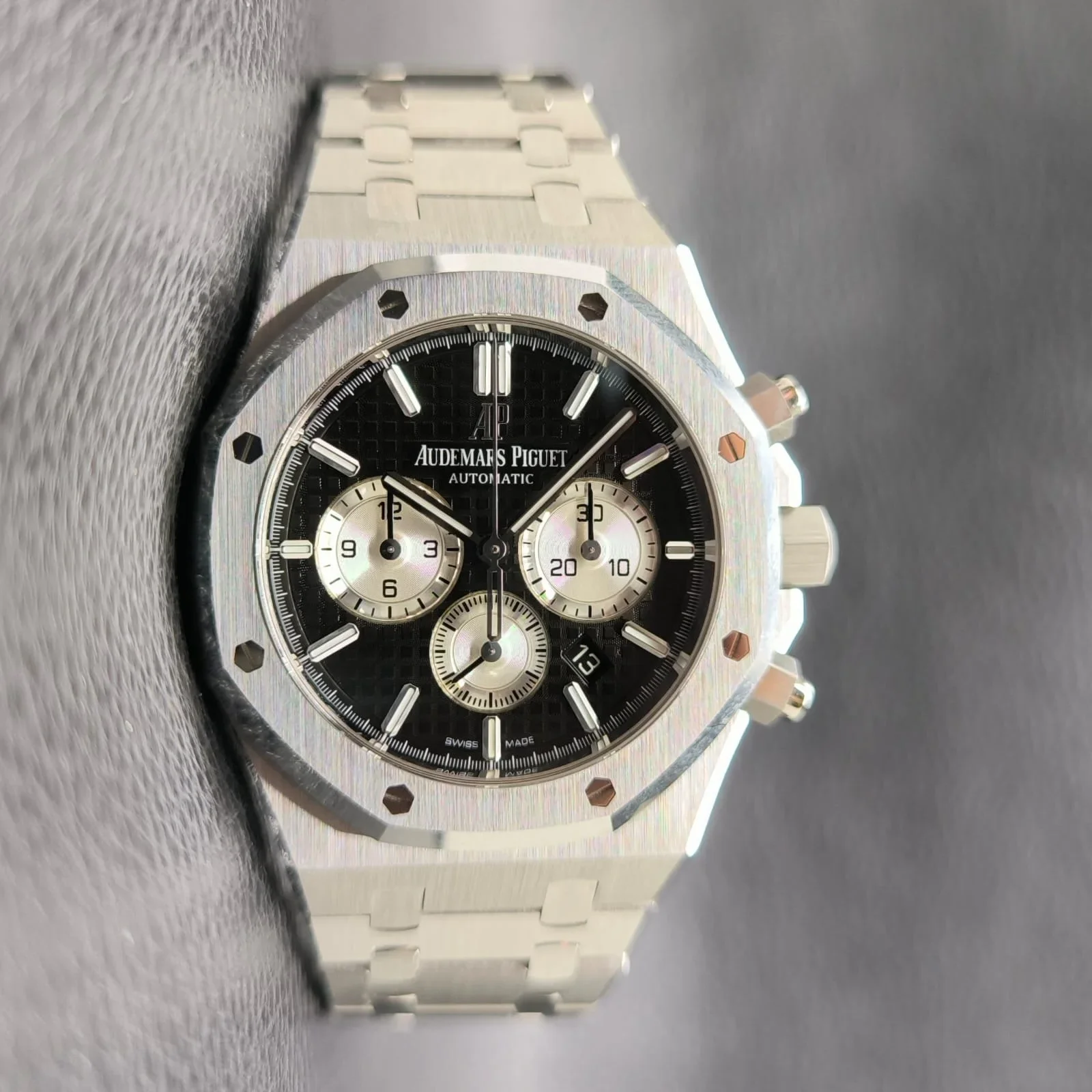 Royal Oak Chronograph 41 Stainless Steel / Black
