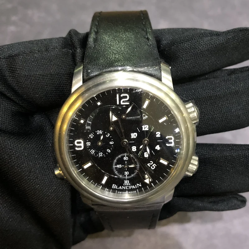 Thumb Léman Réveil GMT Stainless Steel / Black / Alligator