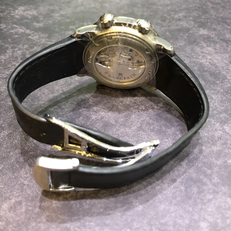 Thumb Léman Réveil GMT Stainless Steel / Black / Alligator