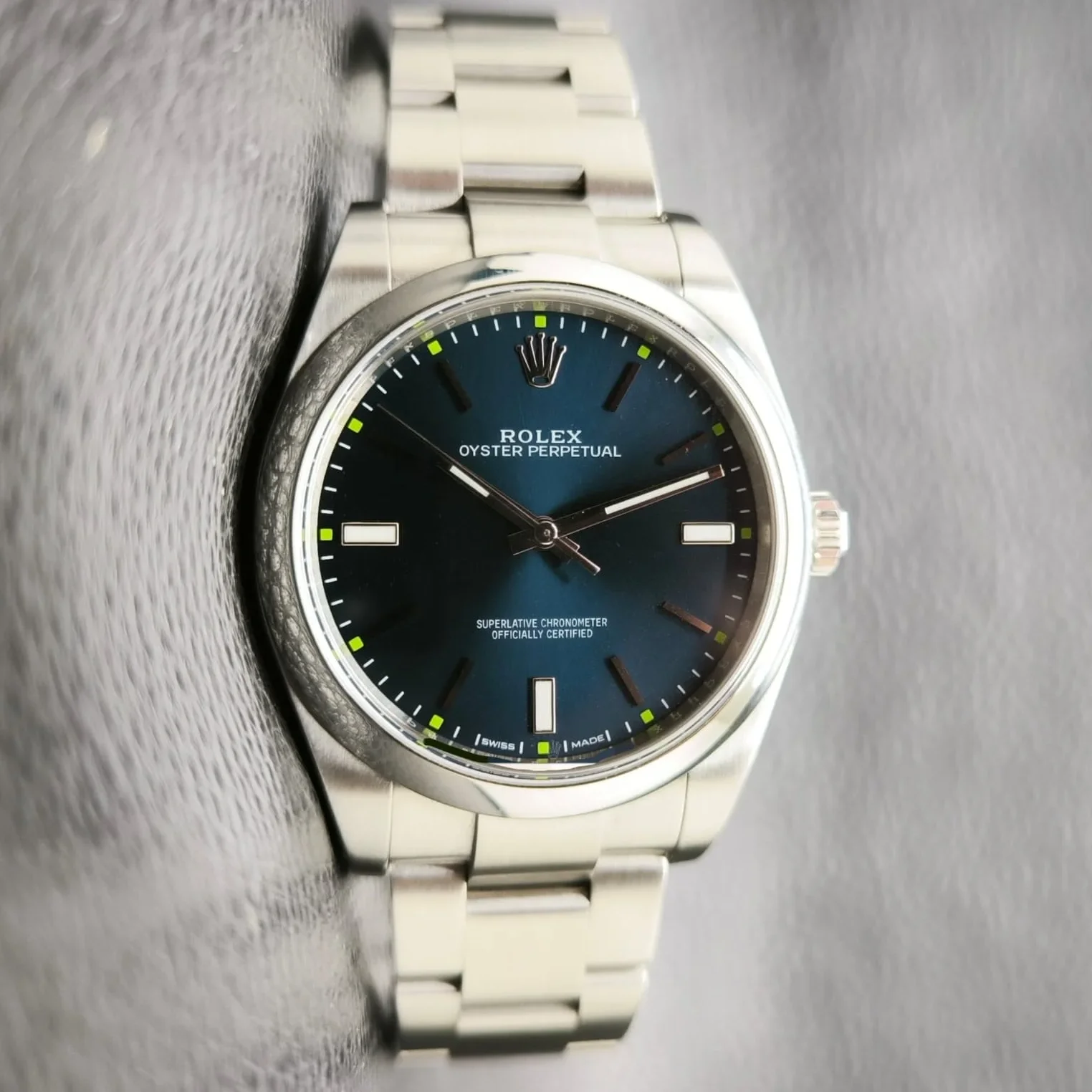 Oyster Perpetual 39 Blue