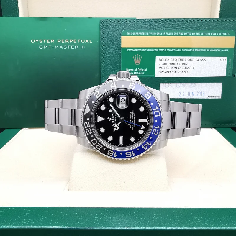 Thumb GMT-Master II Stainless Steel / BLNR