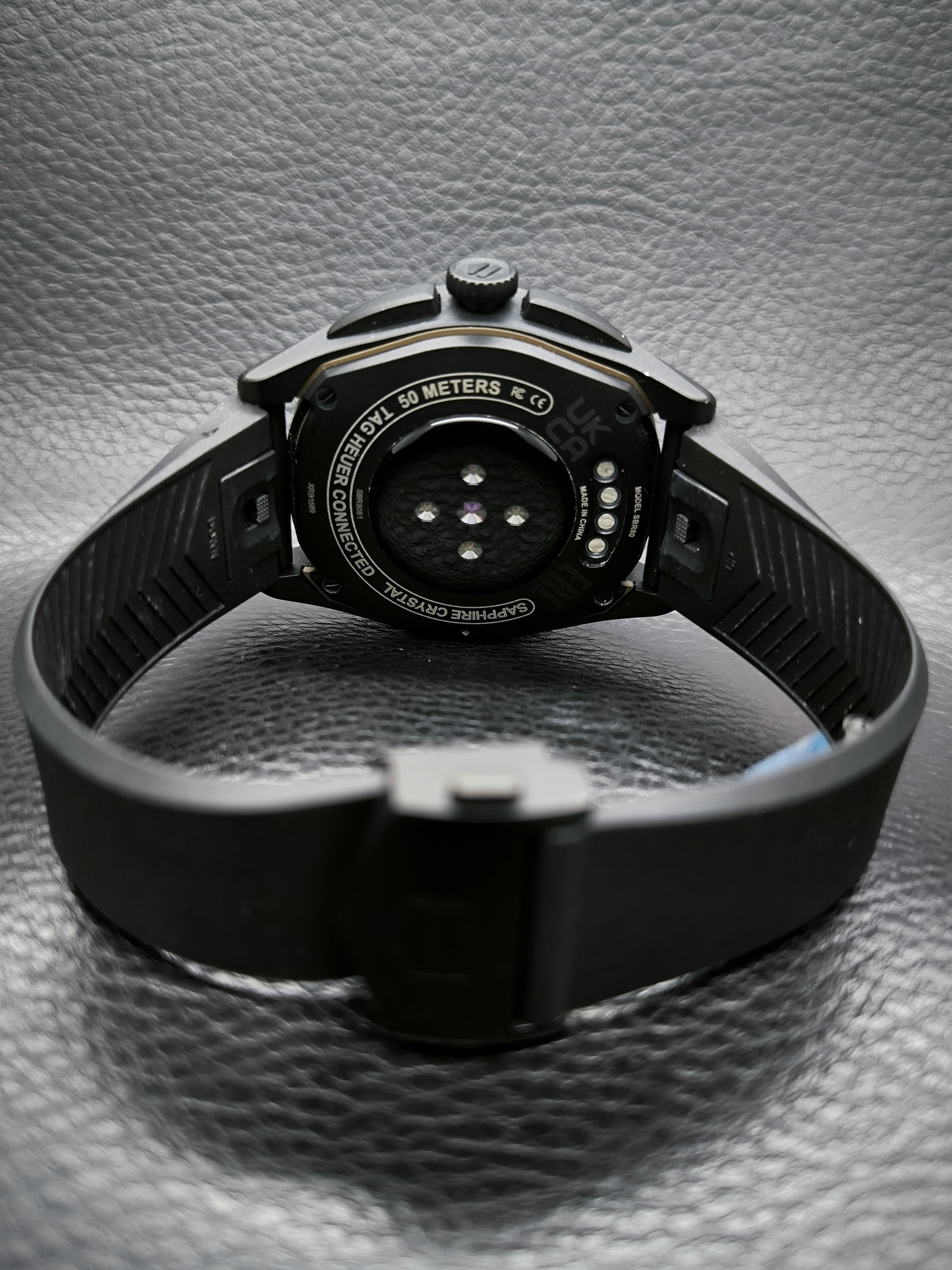Jual TAG Heuer Connected Calibre E4 Black Rubber Strap  Original