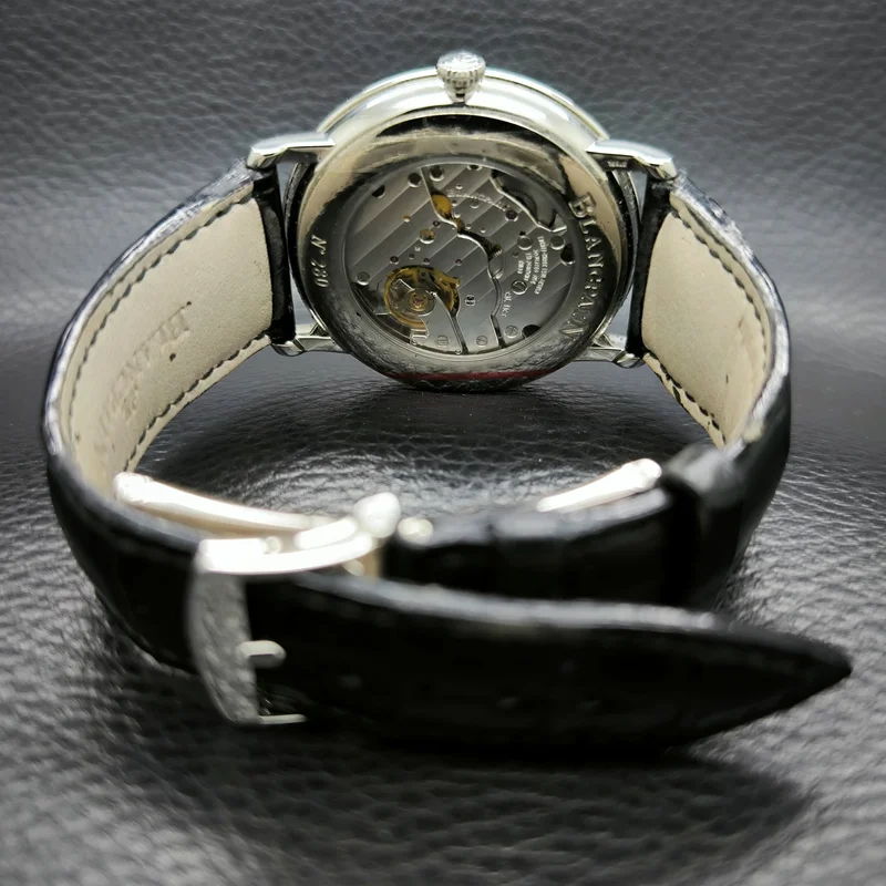 Thumb Villeret Ultraplate Power Reserve Date Stainless Steel / White