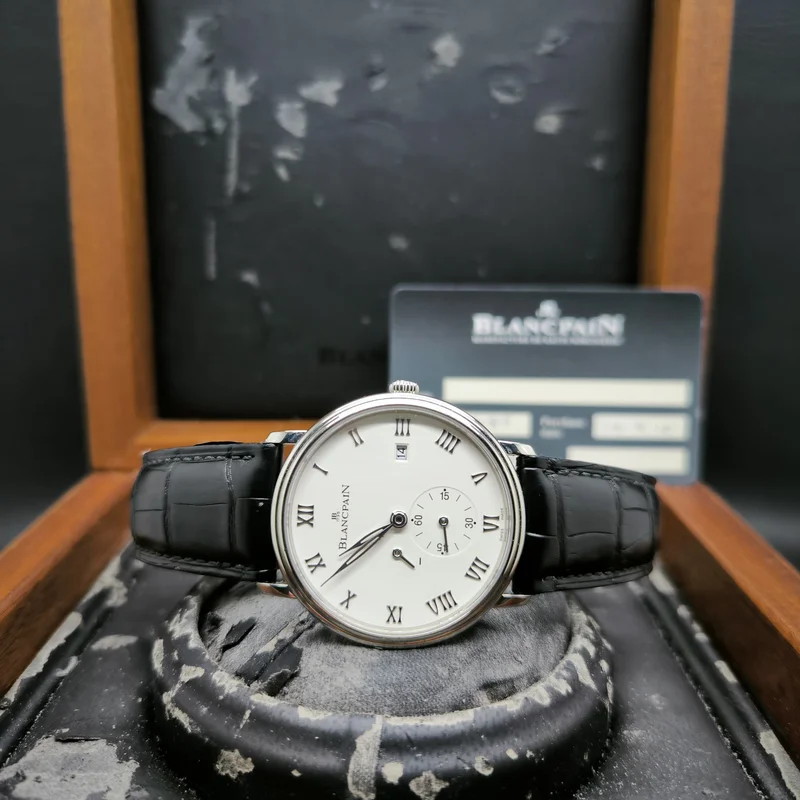 Thumb Villeret Ultraplate Power Reserve Date Stainless Steel / White