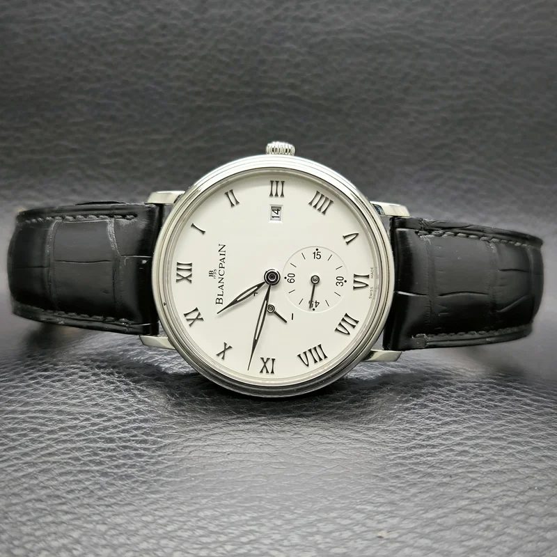 Thumb Villeret Ultraplate Power Reserve Date Stainless Steel / White