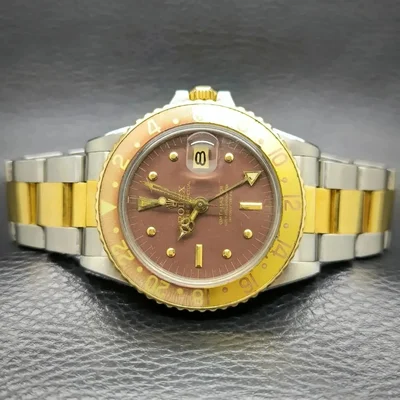Rolex GMT Master 1675 Black Nipple Gilt Dial
