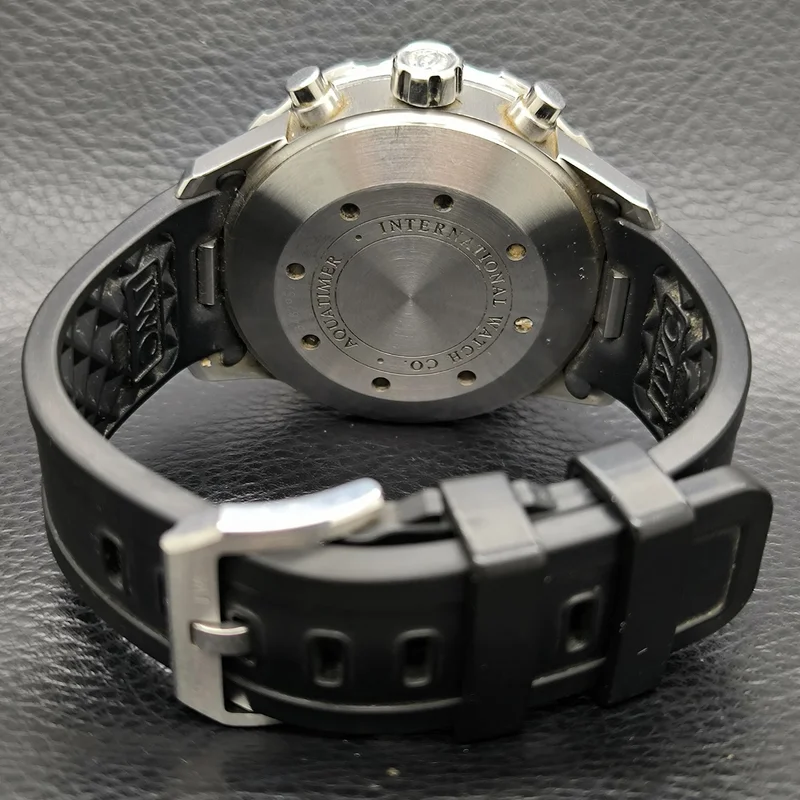Thumb Aquatimer Chronograph Stainless Steel / Black / Rubber