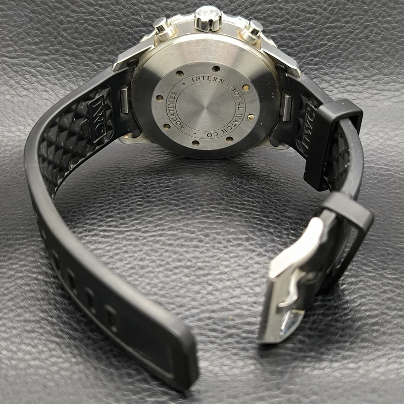 Thumb Aquatimer Chronograph Stainless Steel / Black / Rubber