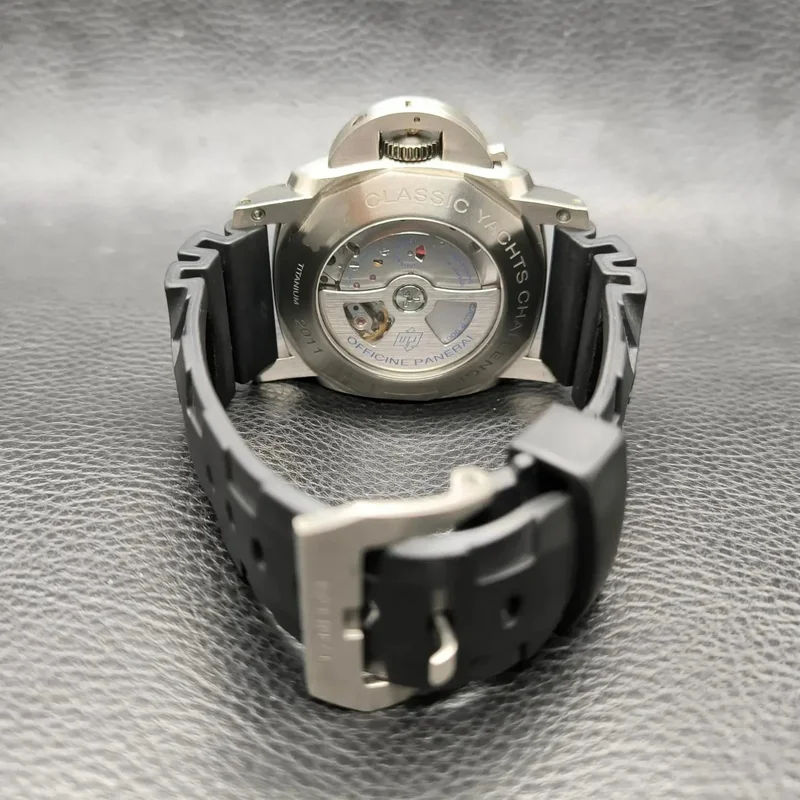 Thumb Luminor Submersible 1950 Regatta 3 Days GMT Automatic Titanio