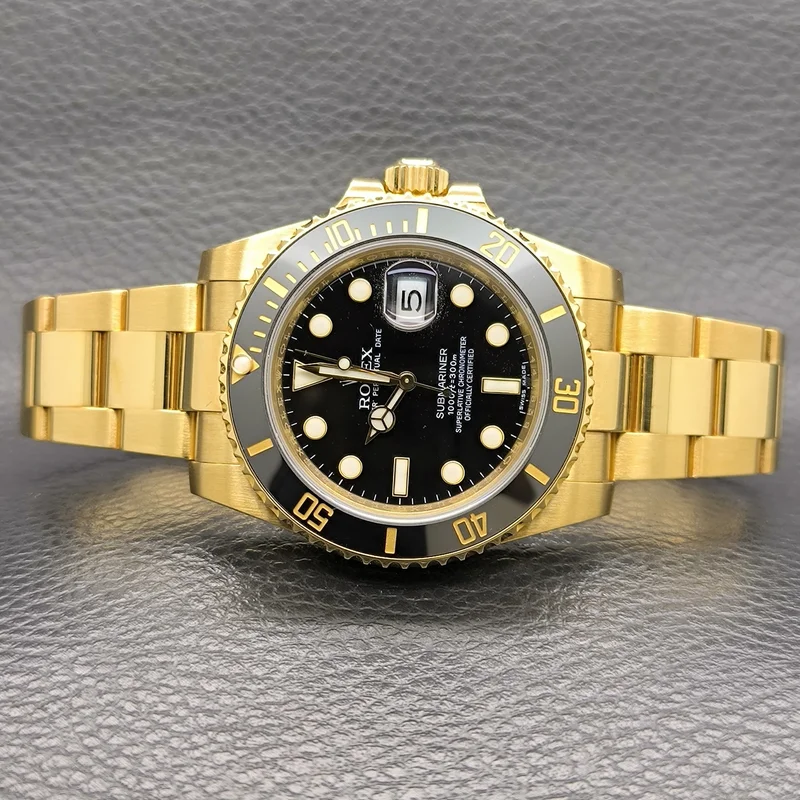 Submariner Date Yellow Gold / Black