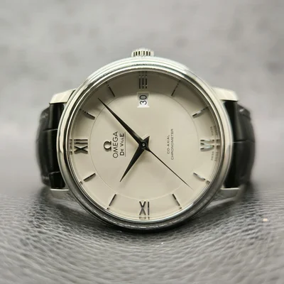 De Ville Prestige Co-Axial 39.5 Stainless Steel / Silver