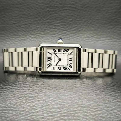 Tank Must Small Quartz Stainless Steel / Silver / Bracelet