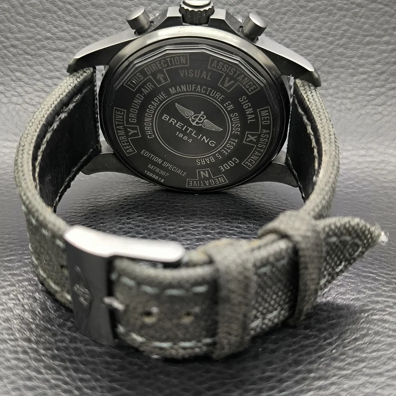 Thumb Chronospace Military Blacksteel / Volcano Black / Military / Pin