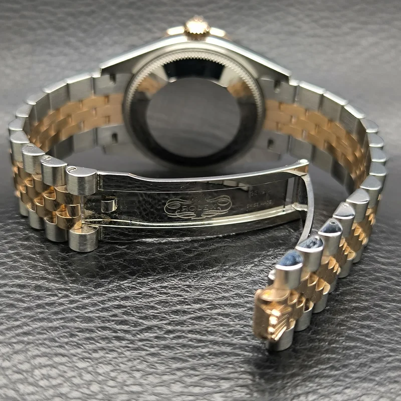 Thumb Datejust 31 Stainless Steel/ Rose Gold / Fluted / Rose / Jubilee