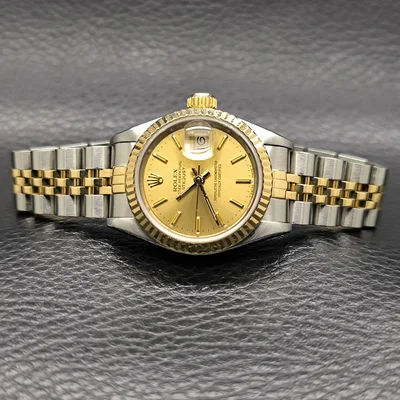 Lady-Datejust 26 Two Tone Yellow Gold / Jubilee / Champagne / Diamond