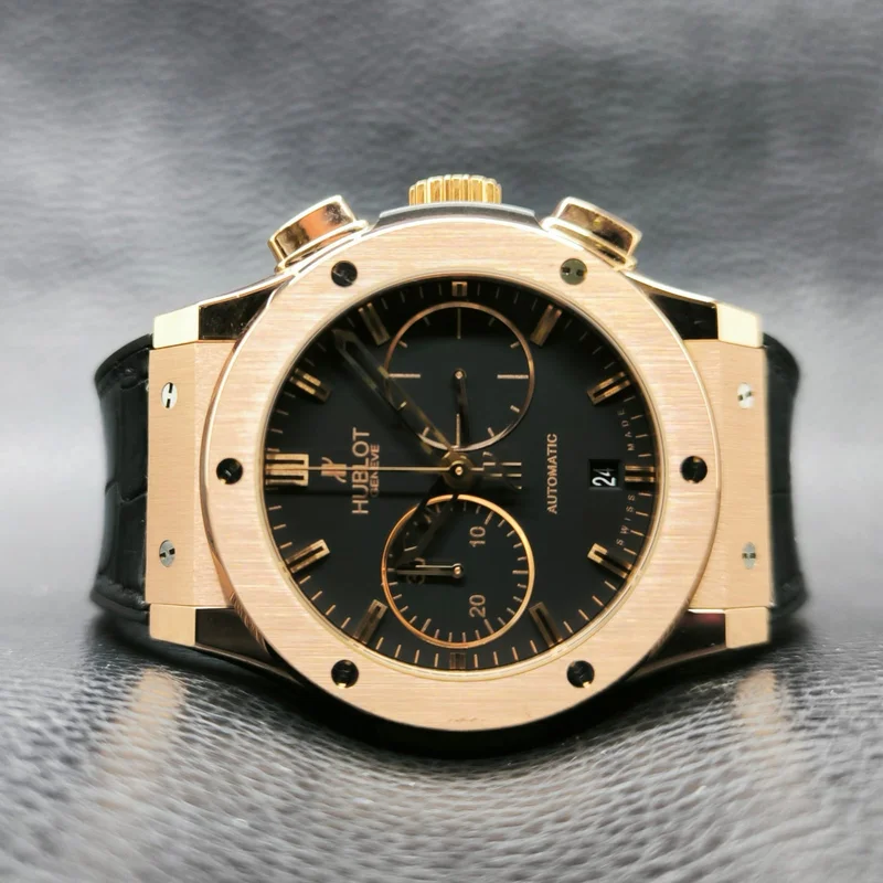 Classic Fusion 42 Chronograph King Gold / Black / Rubber