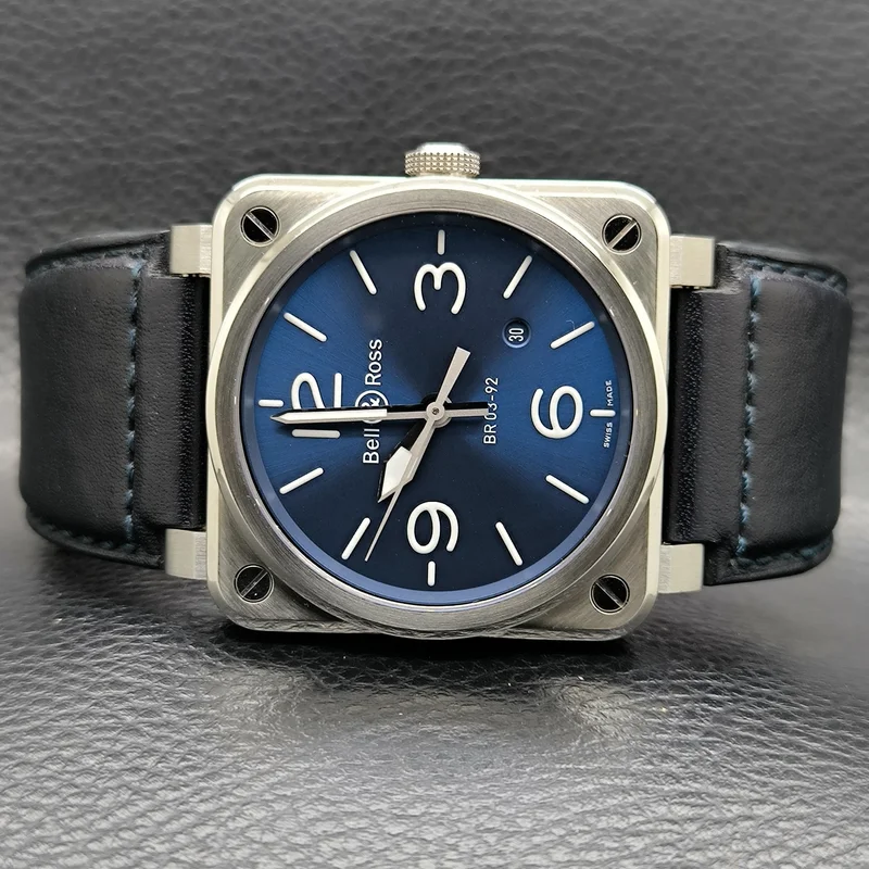 BR 03-92 Blue Stainless Steel