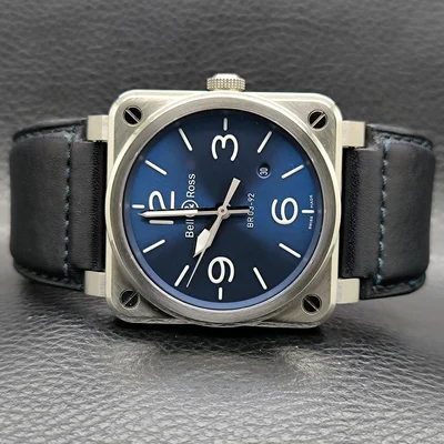 BR 03-92 Blue Stainless Steel