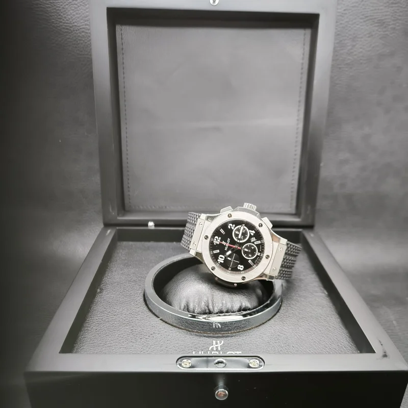 Thumb Big Bang Original 44 Stainless Steel / Black / Rubber