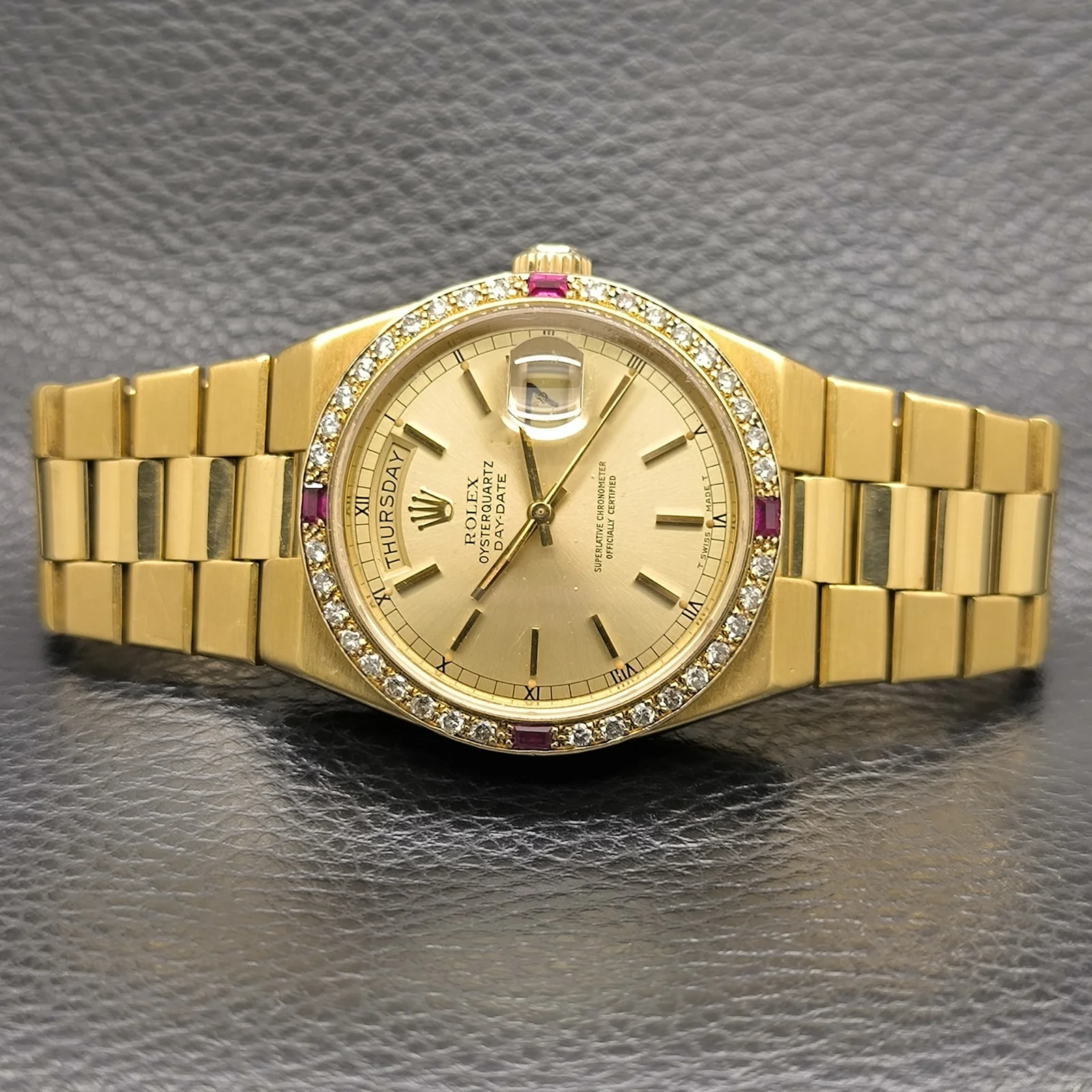 Jual Rolex Day-Date Oysterquartz 19018 Original | Flecto