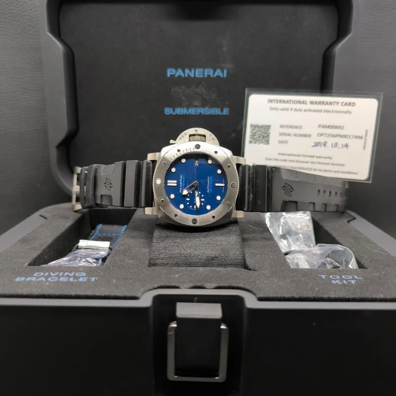 Thumb Luminor Submersible 47 3 Days Automatic BMG-Tech / Blue
