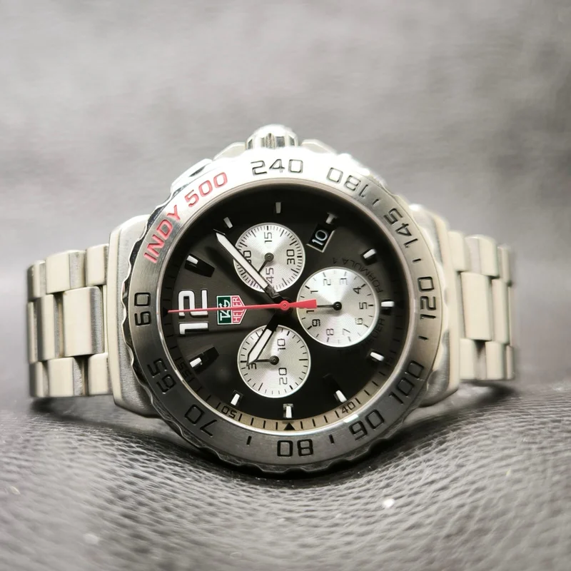 Formula 1 Quartz Chronograph 42 Stainless Steel / Indy 500 / Bracelet