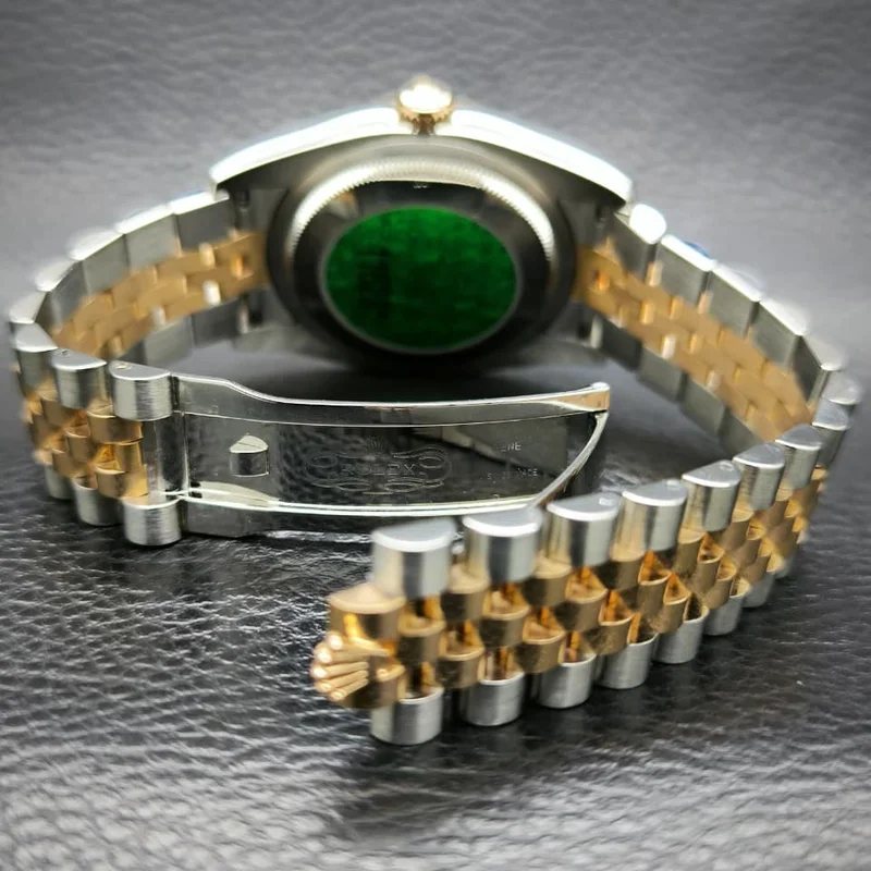 Thumb Datejust 36 Rolesor Everose Fluted / Jubilee / Pink Roman