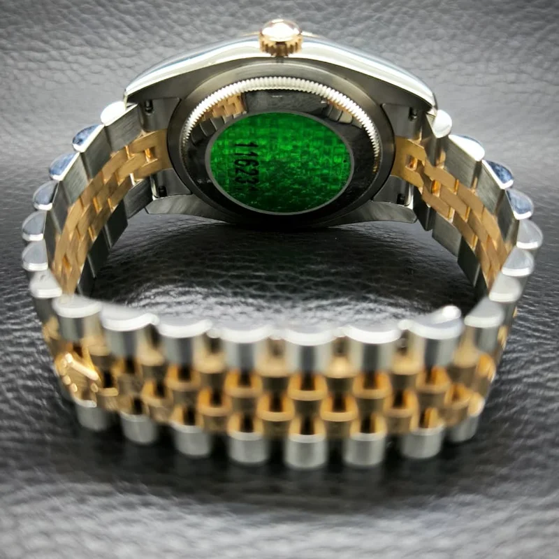 Thumb Datejust 36 Rolesor Everose Fluted / Jubilee / Pink Roman