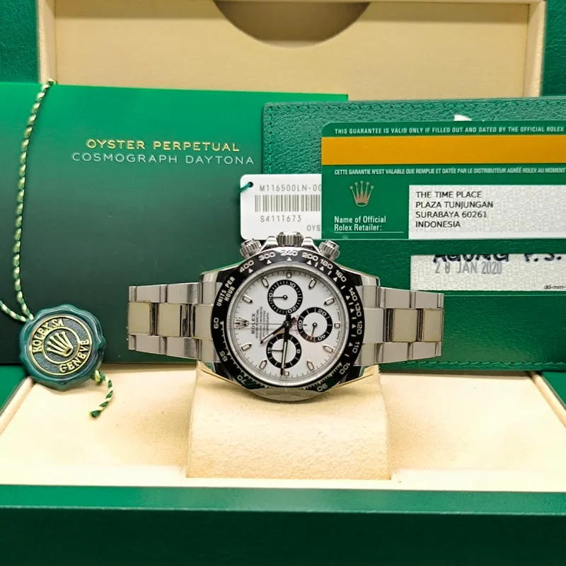 Thumb Cosmograph Daytona Steel / Cerachrom / White