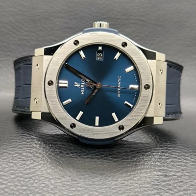 Classic Fusion 45 Titanium / Blue