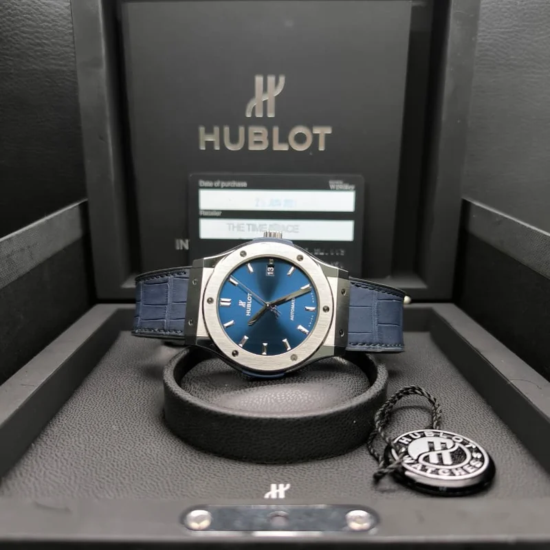 Thumb Classic Fusion 45 Titanium / Blue