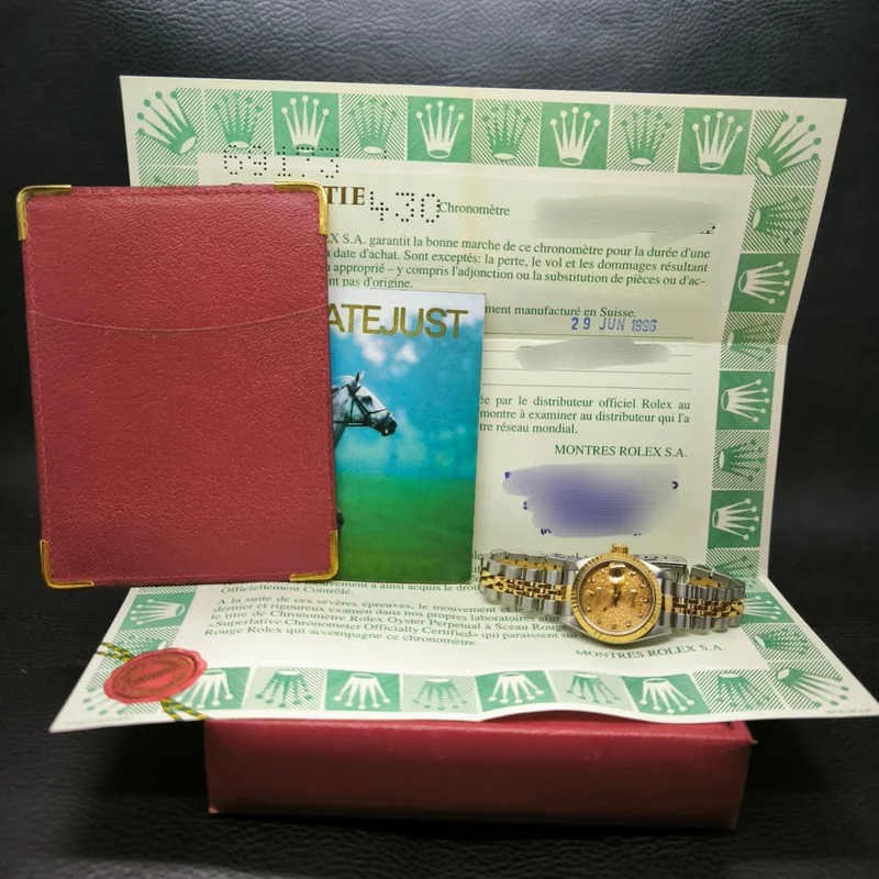 Thumb Lady-Datejust 26 Two Tone Yellow Gold / Jubilee / Champagne / Diamond