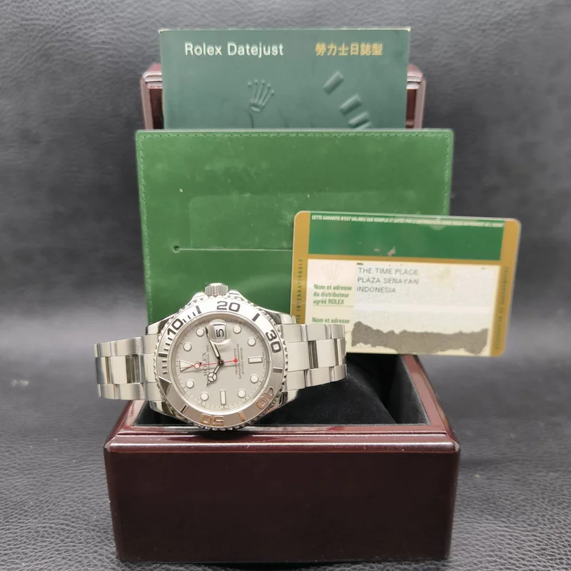 Thumb Yacht-Master 40 Platinum Bezel / 16622