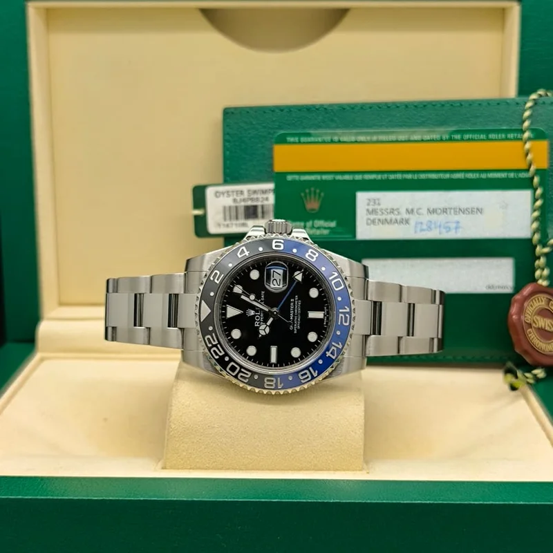 Thumb GMT-Master II Stainless Steel / BLNR