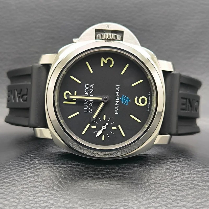 Luminor Marina Logo 3 Days Black / Blue OP