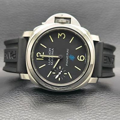 Luminor Marina Logo 3 Days Black / Blue OP