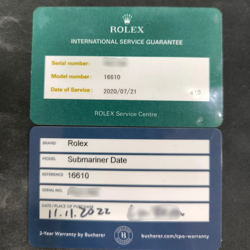 Thumb Submariner Date 16610 SuperLuminova