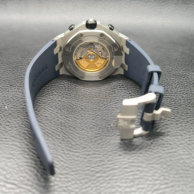 Thumb Royal Oak Offshore 26470 Stainless Steel / Blue / Rubber
