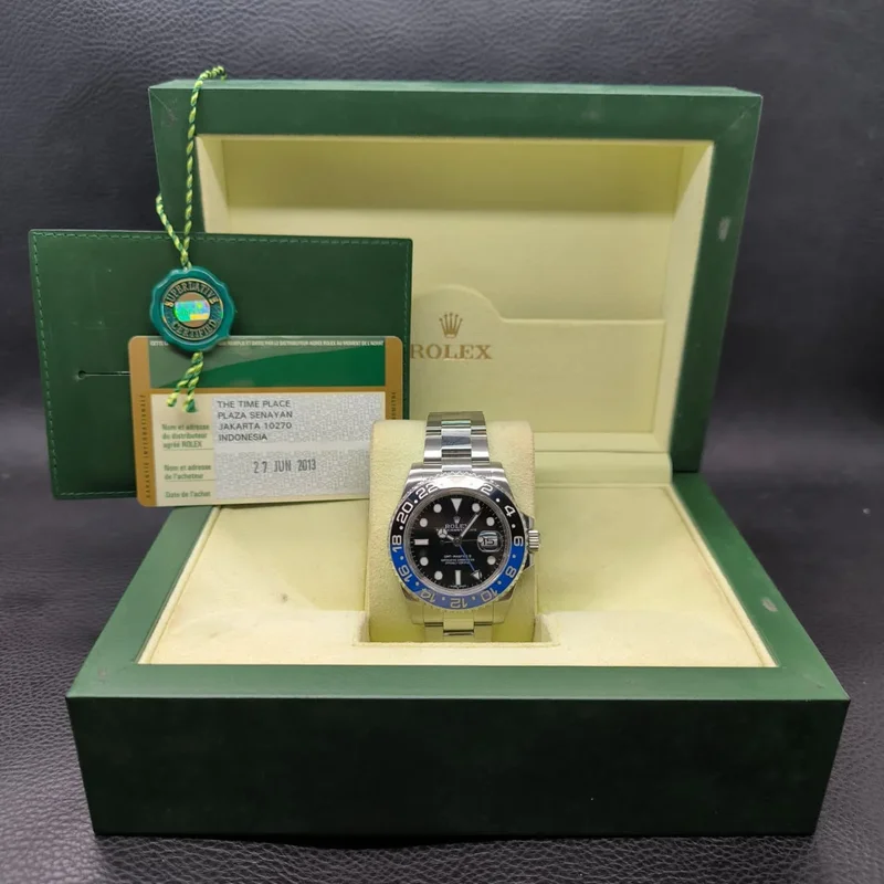 Thumb GMT-Master II Stainless Steel / BLNR