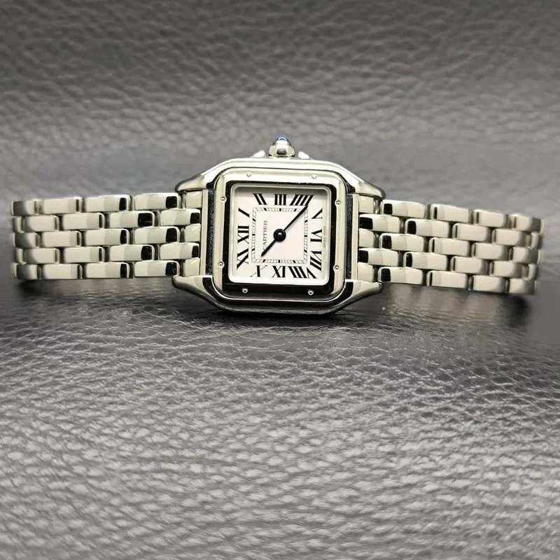 Panthere Small Stainless Steel White