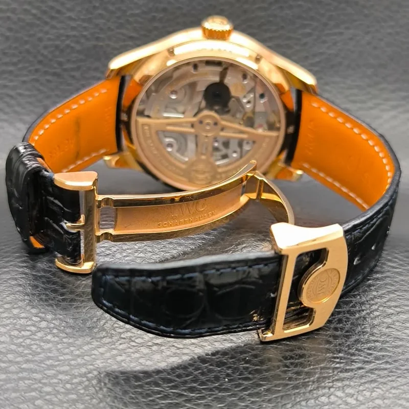 Thumb Portugieser Perpetual Calendar Single Moon Armor Gold / Blue / Boutique Edition